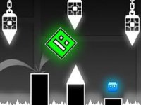 Square Platformer Rhythm Run