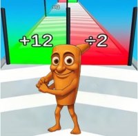 Stickman Run Merge 3D