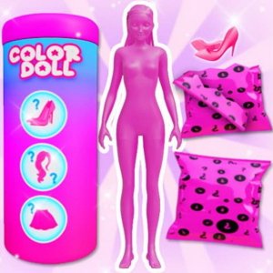 Color Reveal Surprise Doll Online Game