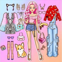 Creative Paper Doll Scene Builder