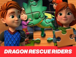 Dragon Rescue Riders Jigsaw Puzzle Online Game