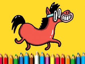 BTS Pony Coloring Book Online Game