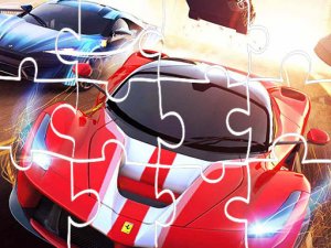 Racing Crash Jigsaw Puzzle Game