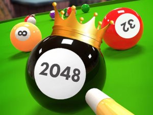 2048 Billiards 3D Puzzle Game