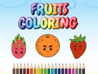 Fruit Art Coloring Puzzle