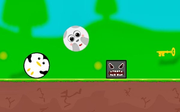 Jungle Buddy Balls: Two-Player Puzzle Run