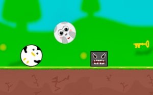 Jungle Buddy Balls: Two-Player Puzzle Run