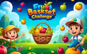 Fruit Basket Challenge - Catch Falling Fruits Online Game