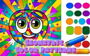 Geometric Color Patterns - Coloring Art Game