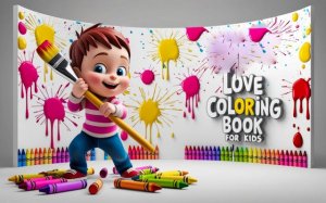 Love Coloring Book for Kids Online Coloring Game