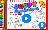 Puppy Coloring Book - Kids Painting Game