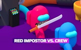 Red Impostor vs. Crew - Space Action Game