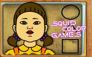 Squid Game Coloring Book Online Coloring Game