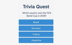 Trivia Quest: The Ultimate Challenge Game