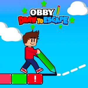Obby Draw to Escape Online Game