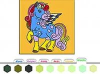 Magical Pony Coloring Adventure