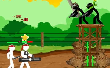 Two Stick Guardians